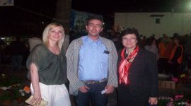 H υποψήφια περιφερειακή σύμβουλος Μαρία Ζωγράφου-Τσαντάκη στα “Αμπελιώτικα”